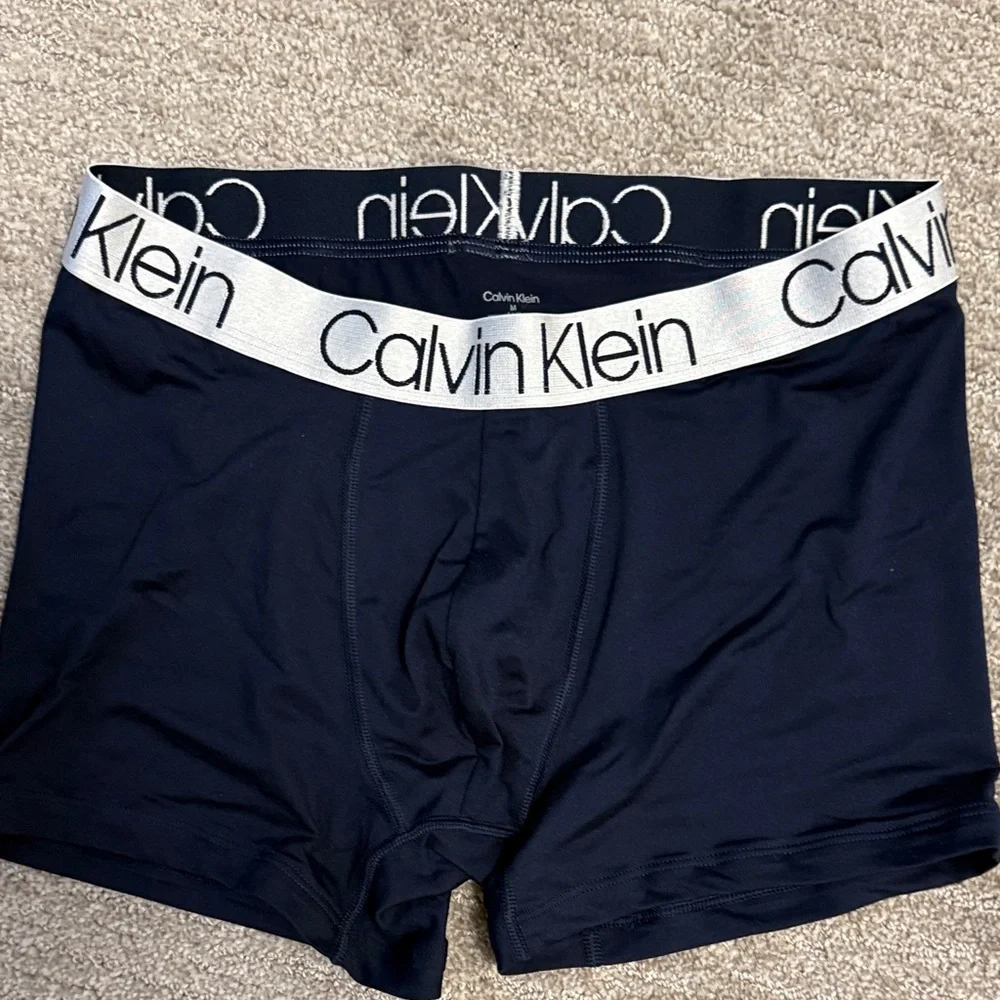 Calvin Klein Men's Navy Boxer Briefs